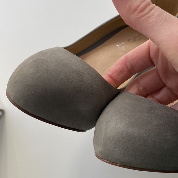 ALDO Fawson Gray Suede Heels - Picture 7 of 9